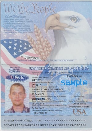 Passport Sample